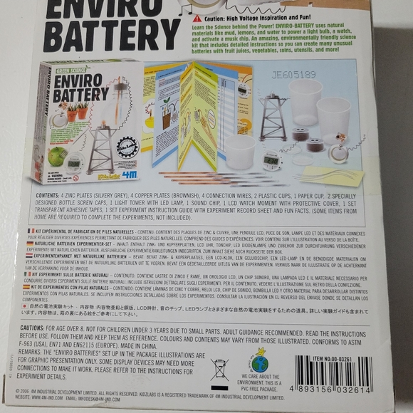 Green Science Envro Battery NIB - Picture 4 of 7